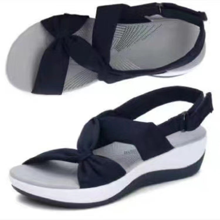 Comfort adjustable sandals for ladies Lune London