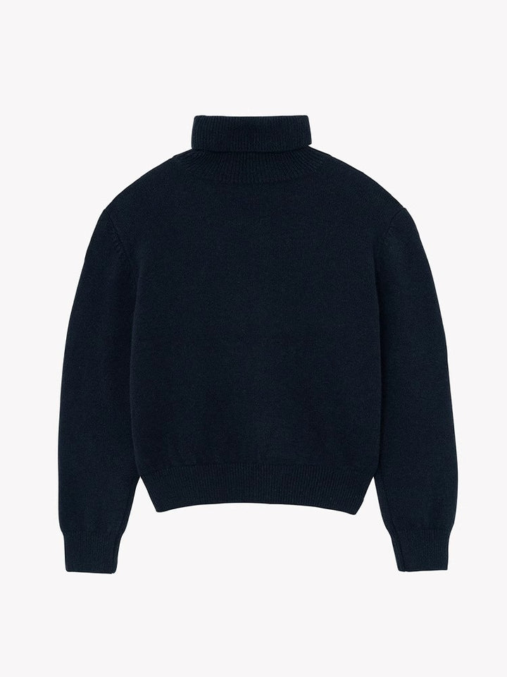 Pull à manches longues pour dames avec col montant Chic & Stil