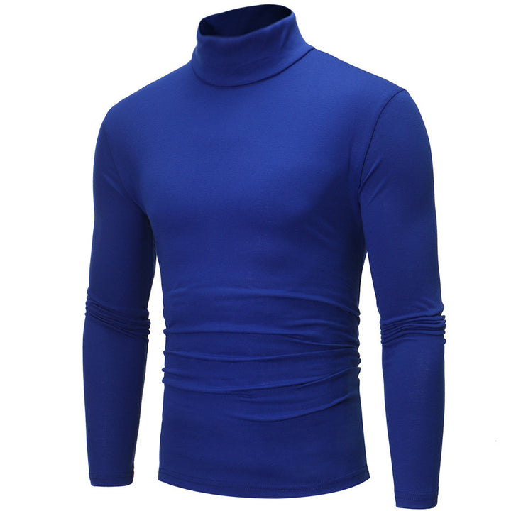 Elegant turtleneck sweater for men in comfortable stretch material Lune London