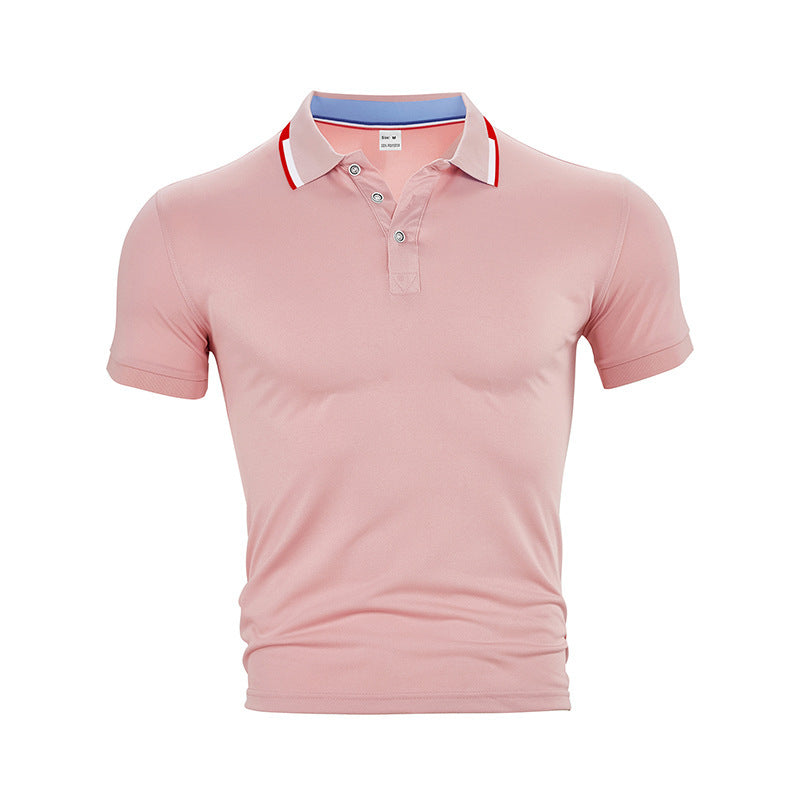 Men's polo shirt with structured collar and breathable technology Lune London