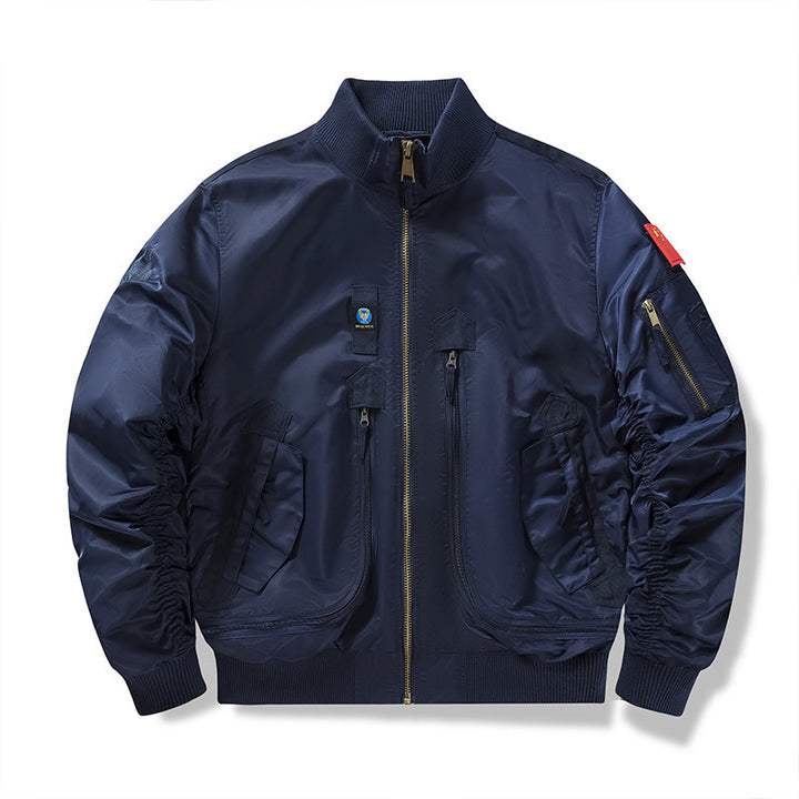 Lune London multifunctional technical bomber jacket for men