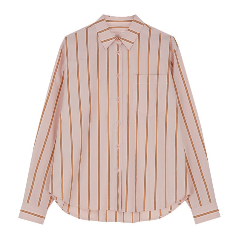 Chemisier Rayé Surdimensionné pour Femme Chic & Stil