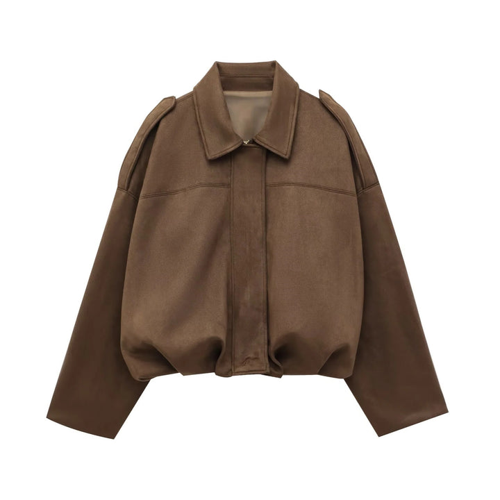 Ladies casual oversized jacket made of high-quality material Lune London