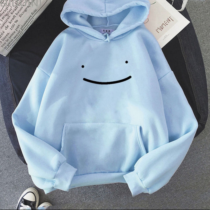 Women's hoodie with casual smiley design Chic & Stil