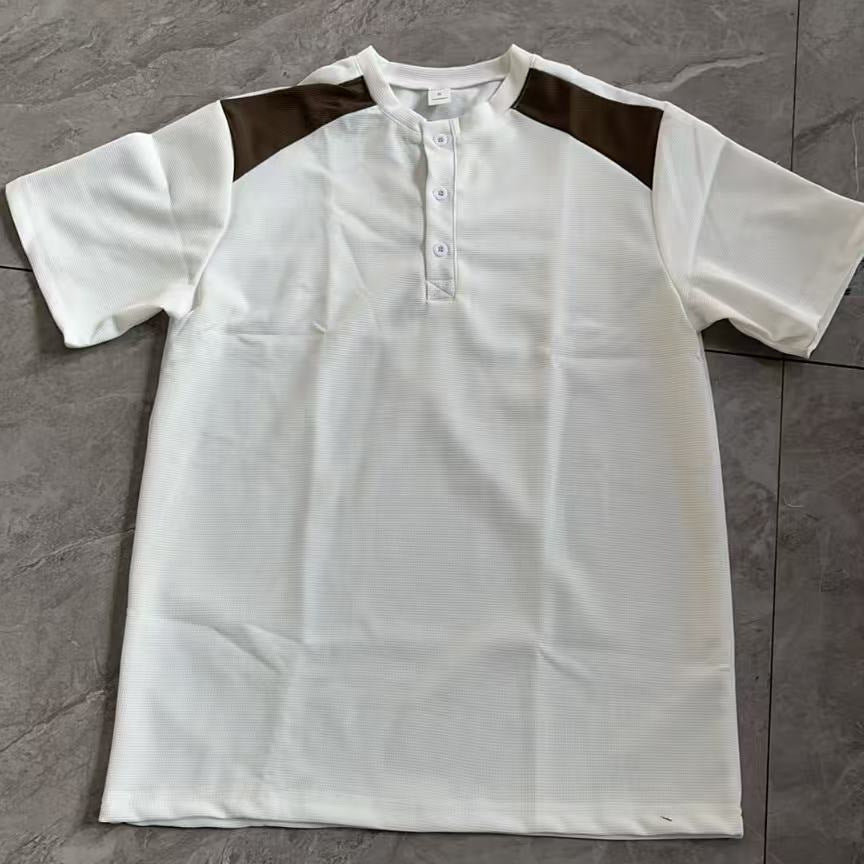 Men's Leisure Henley Shirt with Mesh Details Lune London