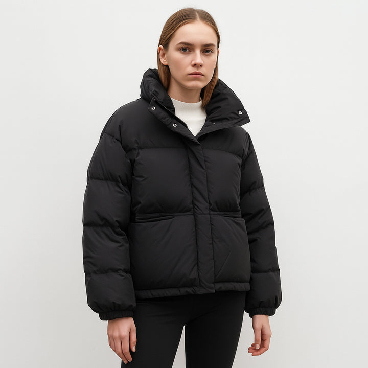 Ladies Compact Winter Jacket with Voluminous Fit Lune London