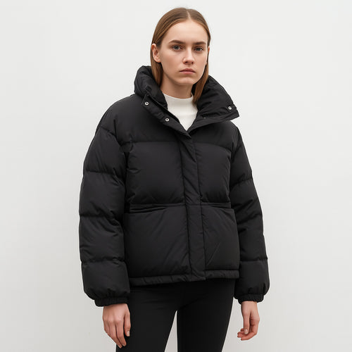 Ladies Compact Winter Jacket with Voluminous Fit Lune London