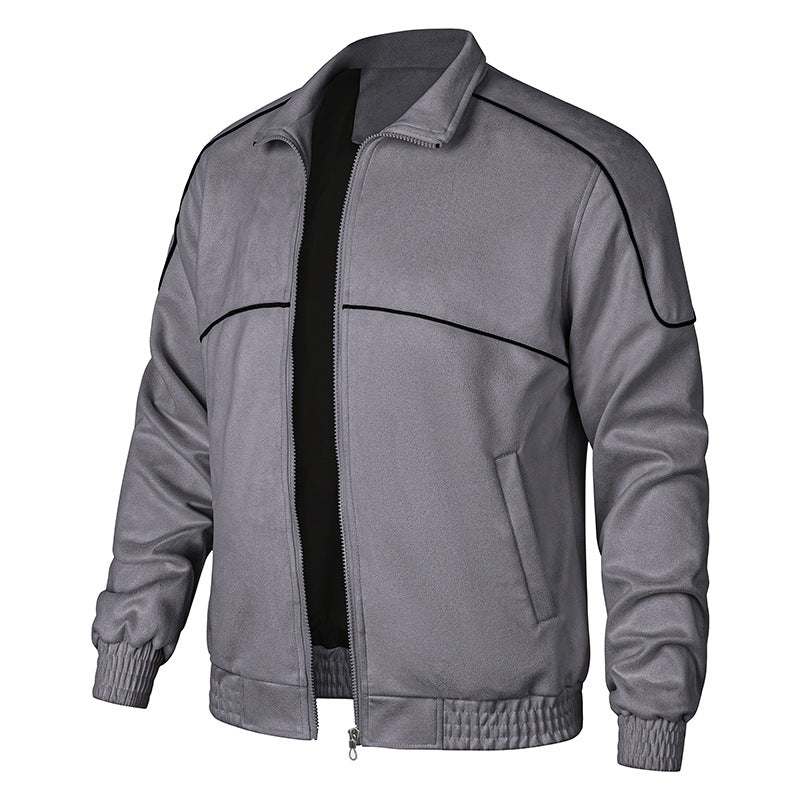Elegant transitional jacket for men with elastic cuffs Lune London
