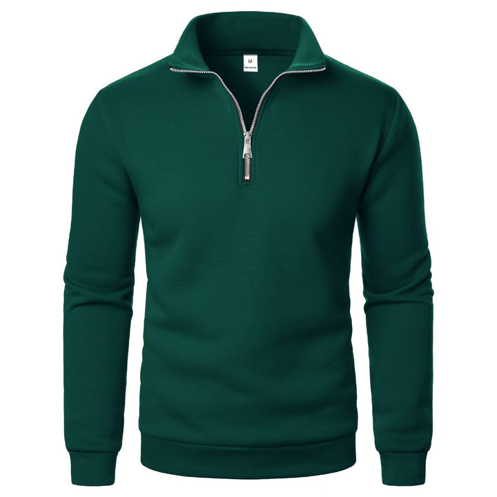Men's sweatshirt with zipper and modern stand-up collar Chic & Stil