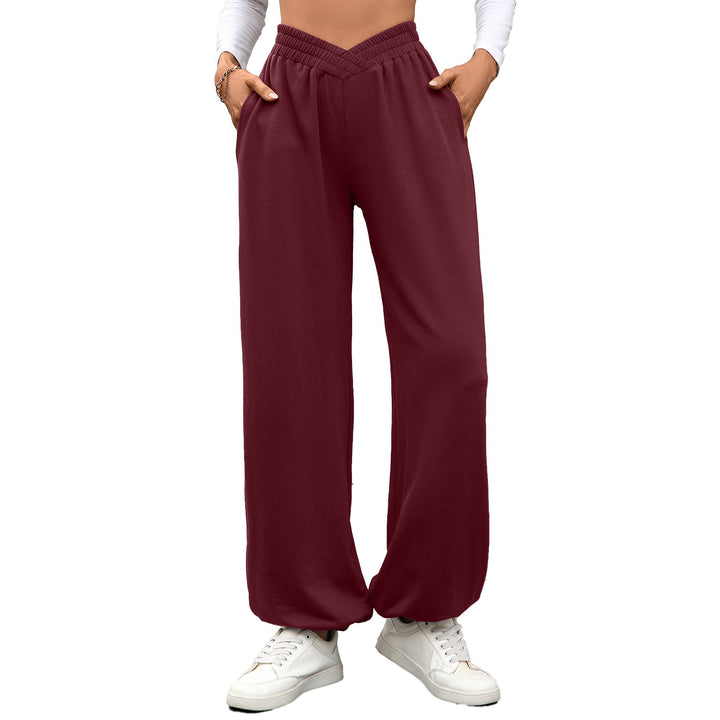 Comfortable Palazzo pants for women with elastic waist and side pockets Lune London