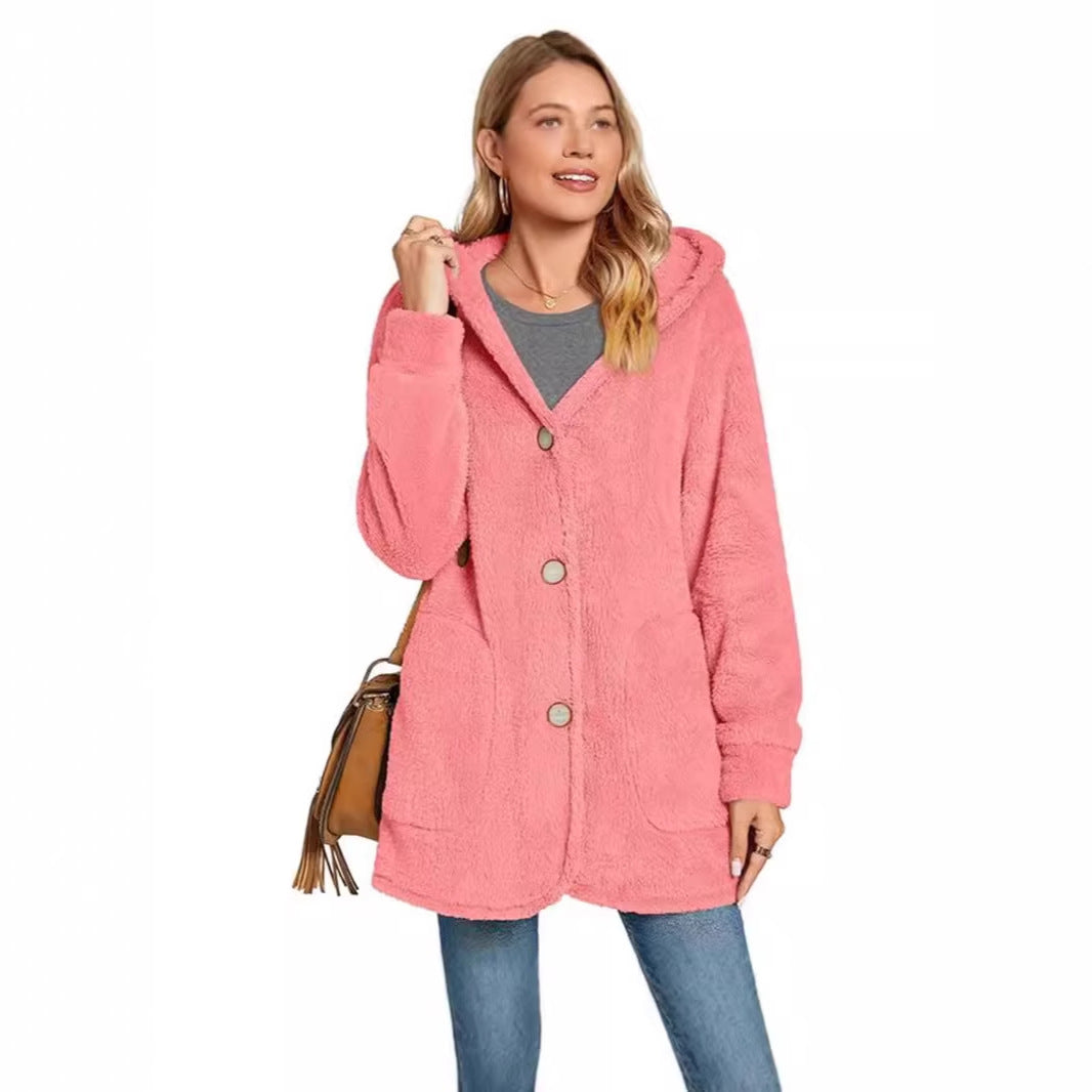 Ladies comfortable and cozy hoodie vest Lune London