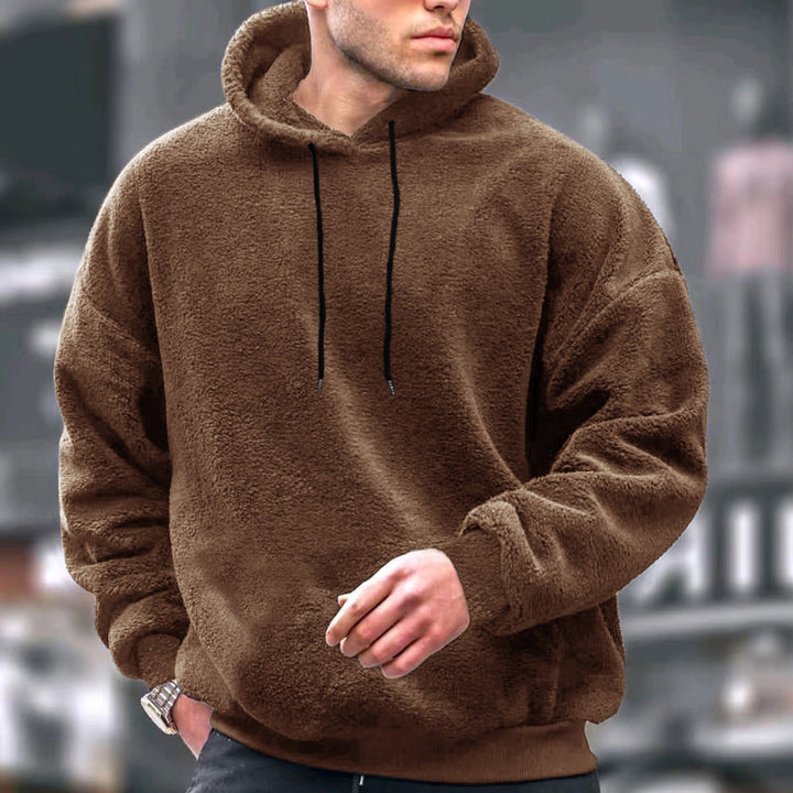Men's Hoodie in Soft Fleece Lune London