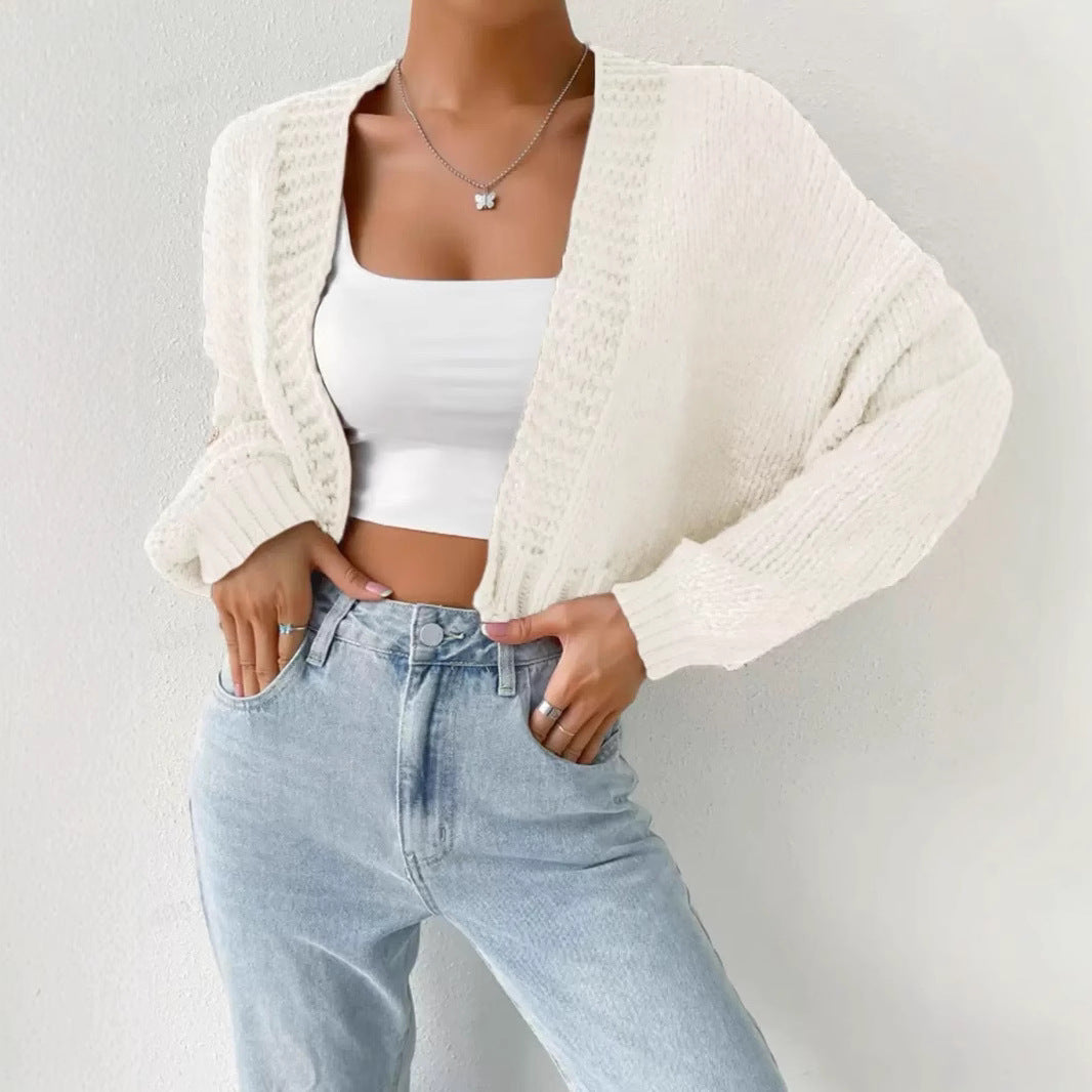 Structured knit cardigan for women with relaxed fit Lune London