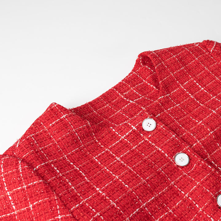 Dames Boucle-Veste avec poches ouvertes et détail de bouton Chic & Stil