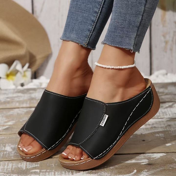 Ladies Chic Heeled Sandals Lune London