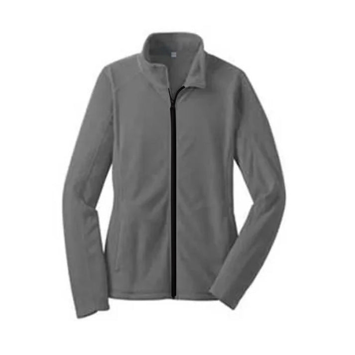 Women's fleece jacket with high collar and side pockets Lune London