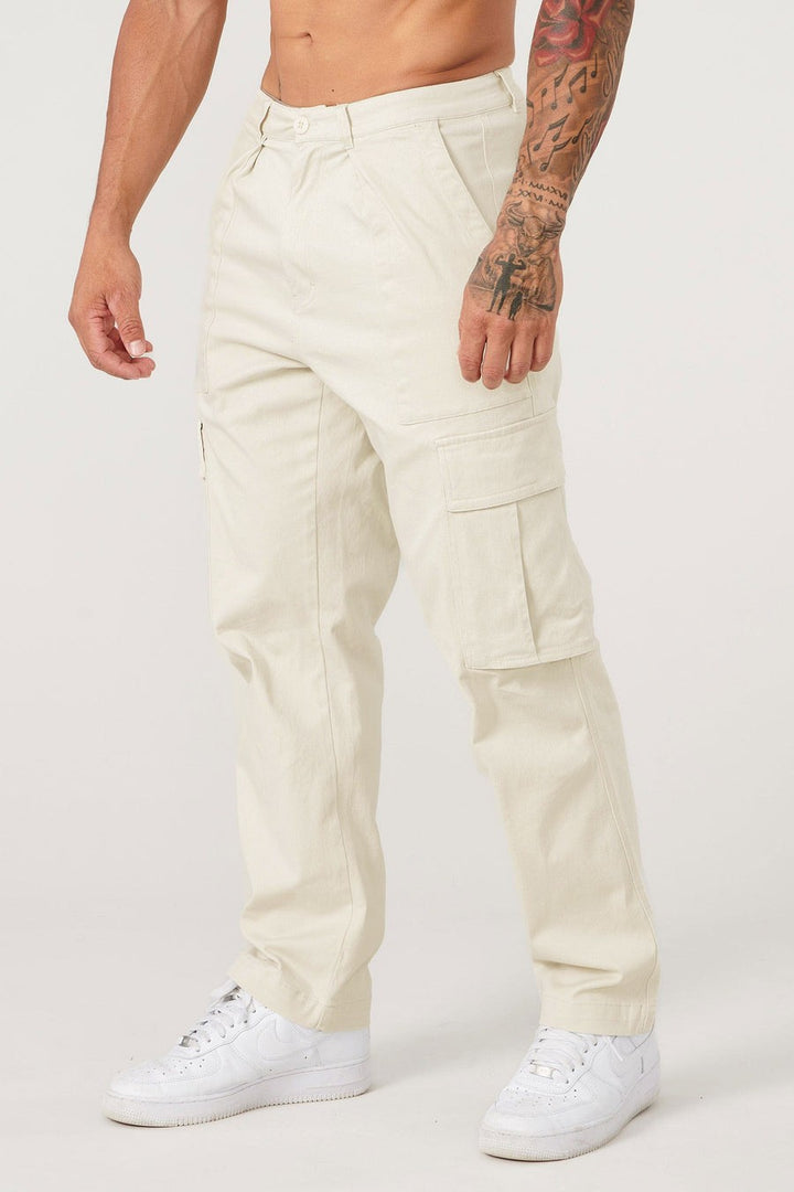 Men's cargo pants with multifunctional pockets and ergonomic fit Lune London