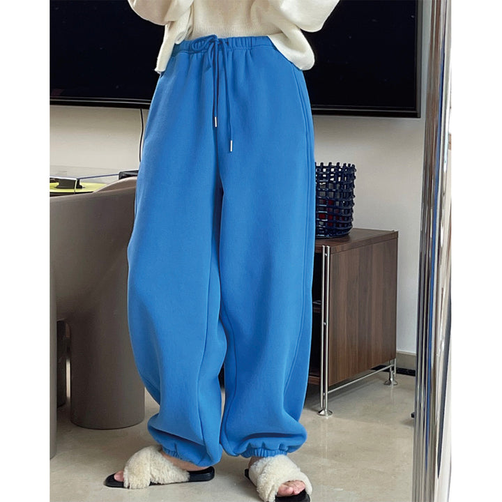 Pantalon de loisirs confortable pour femmes avec taille élastique et détails modernes Chic & Stil