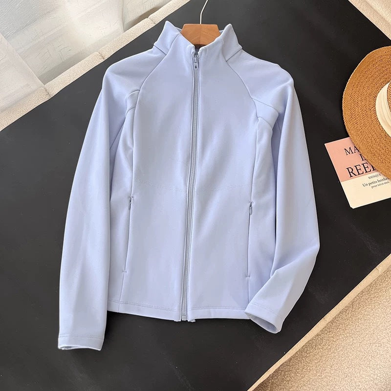 Veste de sport respirante pour femmes avec col haut Chic & Stil