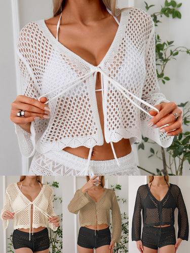 Lune London Crochet Beach Cover-Up Set for Women
