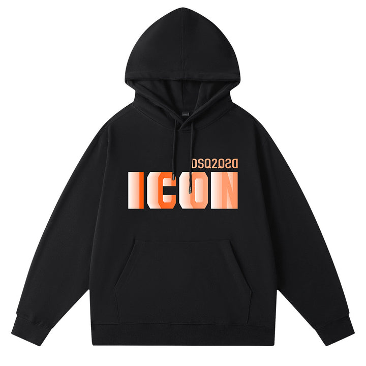 Women's hoodie with striking trend print Chic & Stil