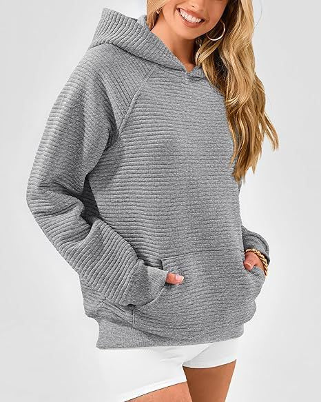 Hooded sweatshirt for women in structured fabric Lune London