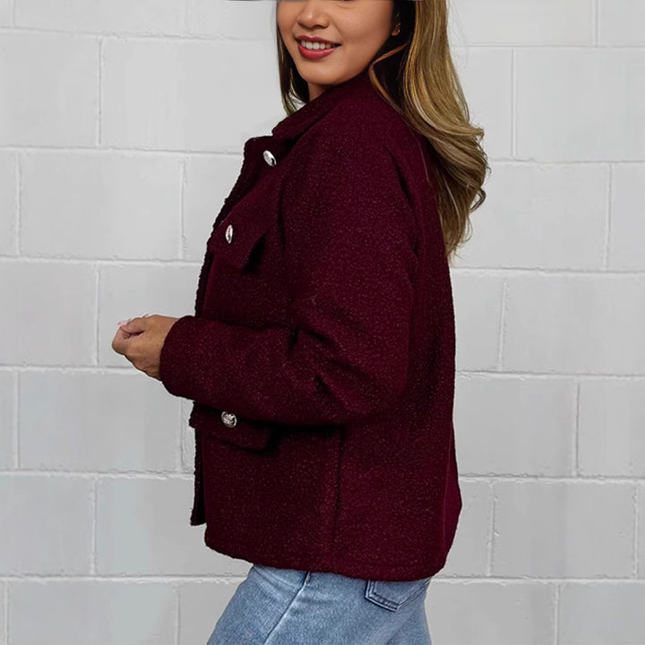 Lune London Elegant Boucle Jacket for Women