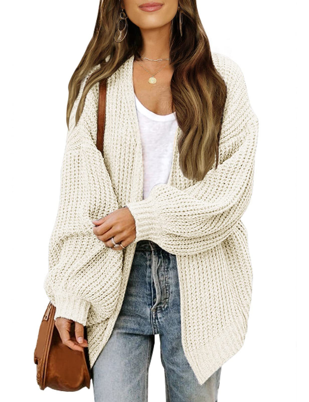 Women Casual Cardigan with Loose Fit Lune London