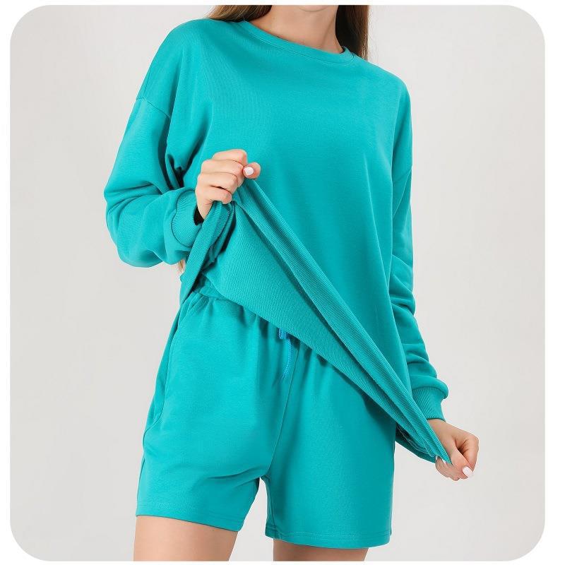 Ladies Chic and Stylish Casual Set with Short and Long Sleeves