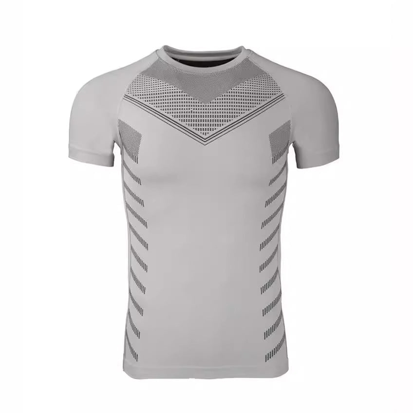 Men's athletic compression T-shirt with breathable technologies Lune London