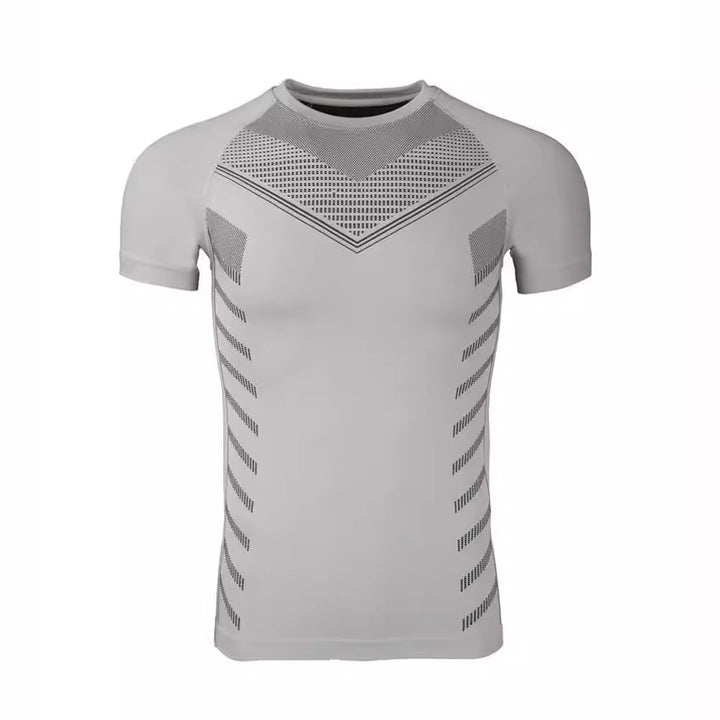 Men's athletic compression T-shirt with breathable technologies Lune London