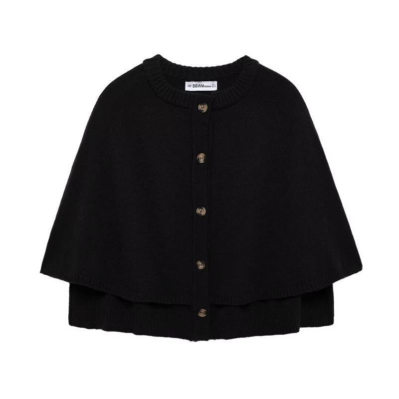 Ladies trendy poncho sweater Lune London