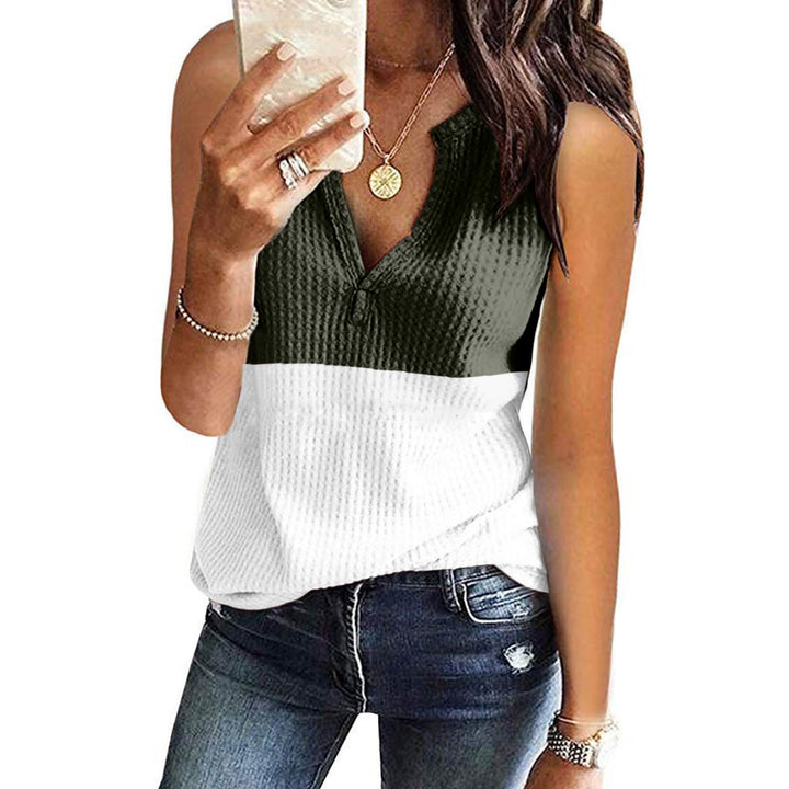Lune London Women's Casual V-neck Top