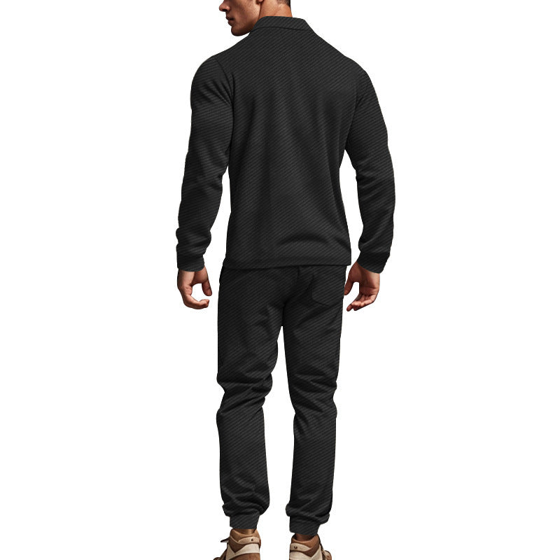 Men's leisure suit in two pieces with structured design Lune London