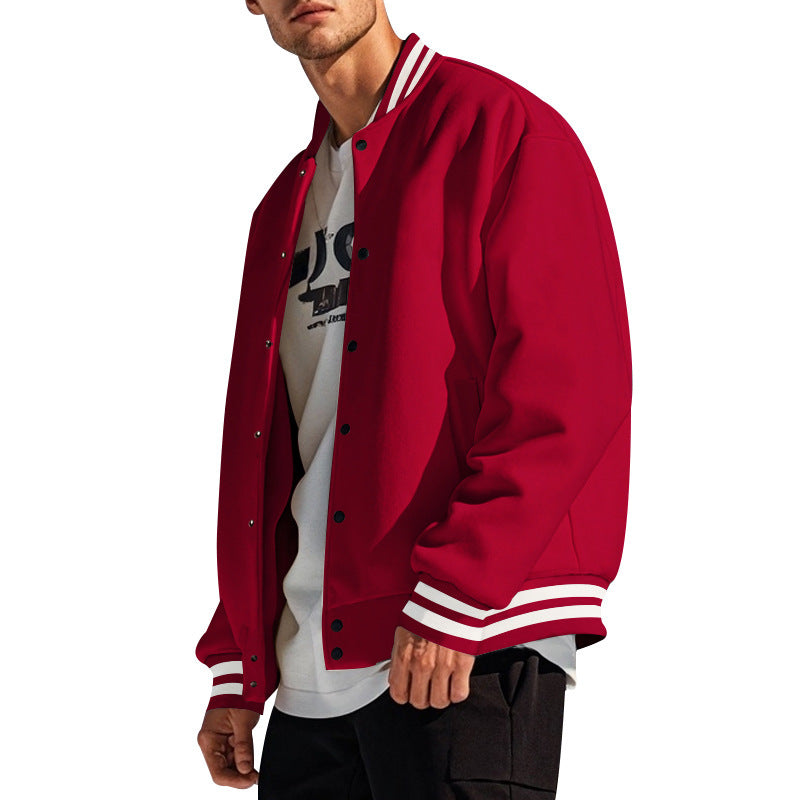 Chic and Stylish Men's Sports College Jacket