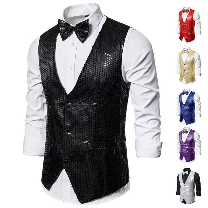 Elegant suit for men with sparkling sequins and a slim fit ideal Lune London