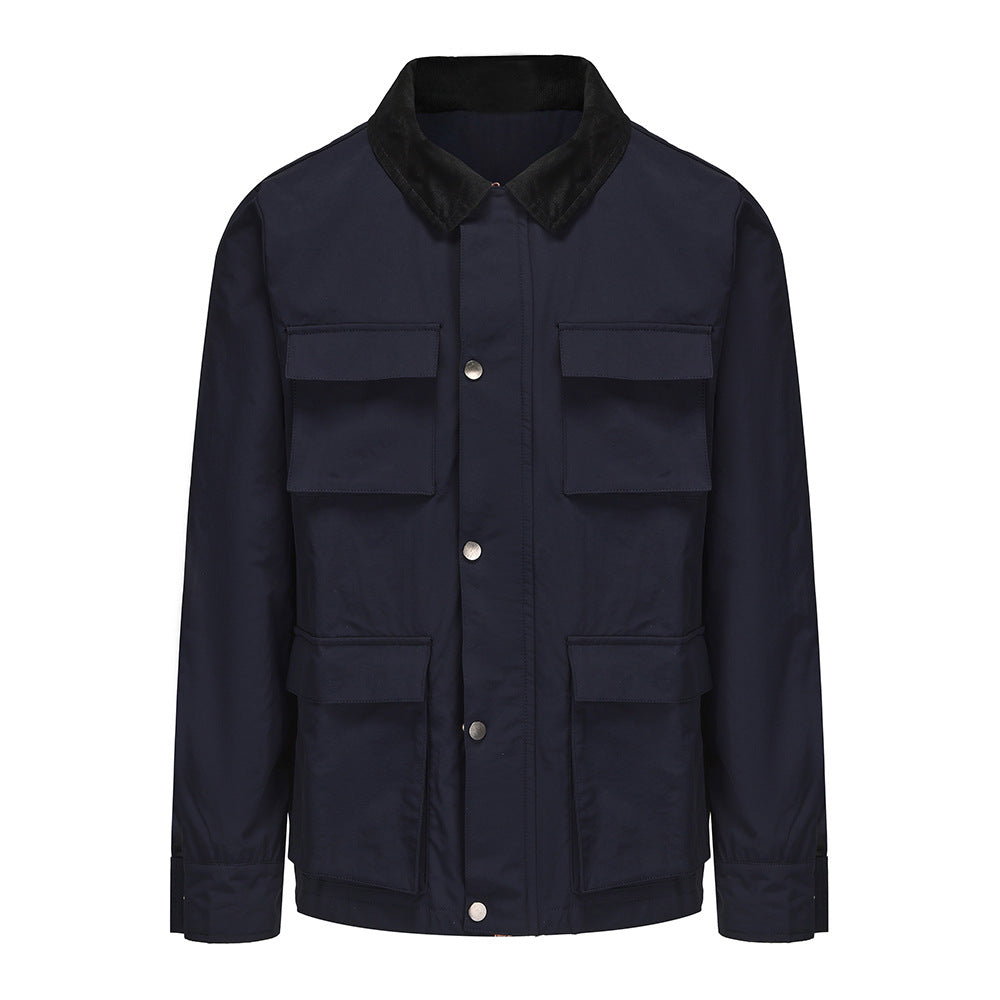 Functional utility jacket for men with practical pockets Lune London