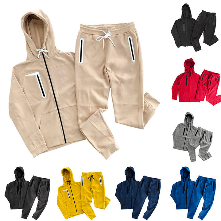 Men's sports leisure set with a highly stretchy jacket and comfortable jogging pants Lune London