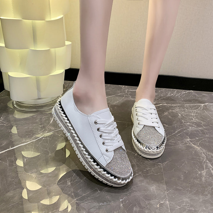 Ladies Glitter Sporty Elegant Chic Sneakers and Style