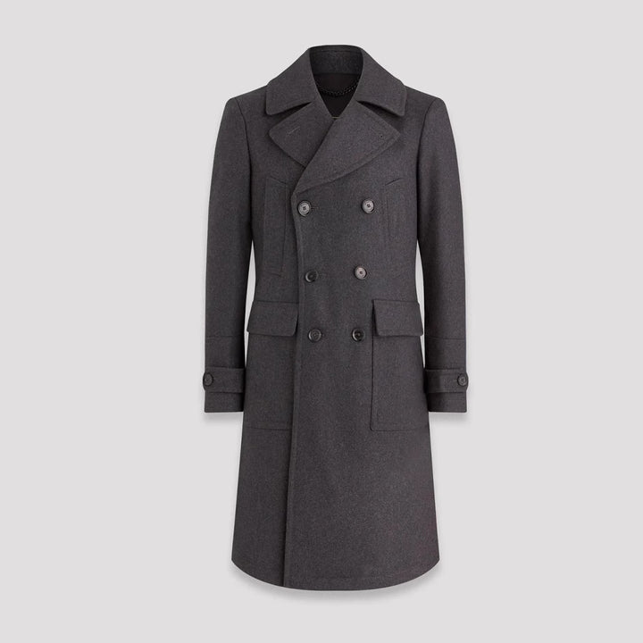 Elegant double jacket for men with practical pockets and high-quality lining Lune London