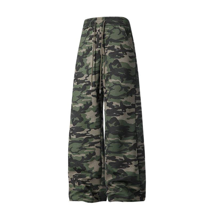 Lune London casual leisure pants for women in camouflage style