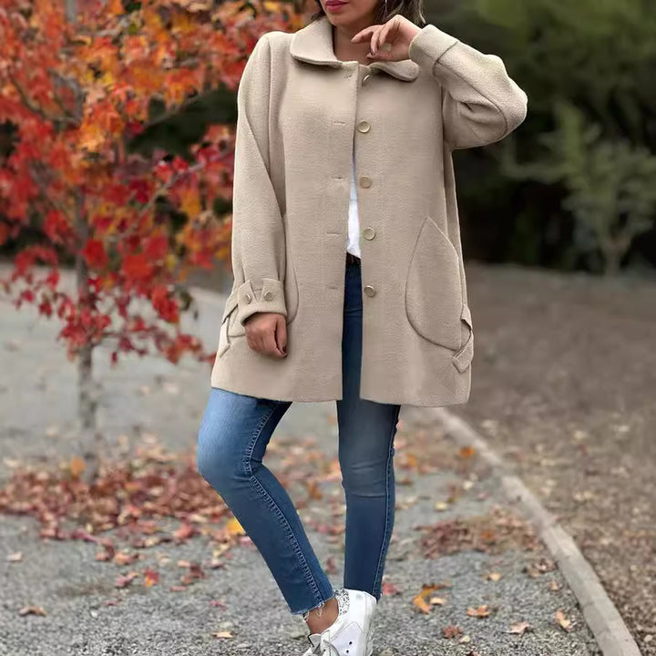Ladies oversized urban chic coat and style