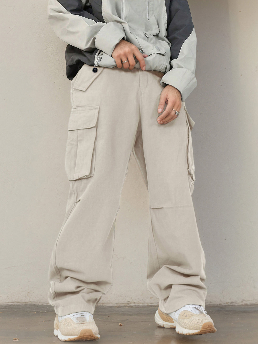 Cargo pants for women in a casual urban Lune London