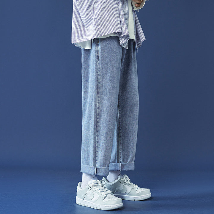 Jeans taille haute décontractés pour femmes Lune London