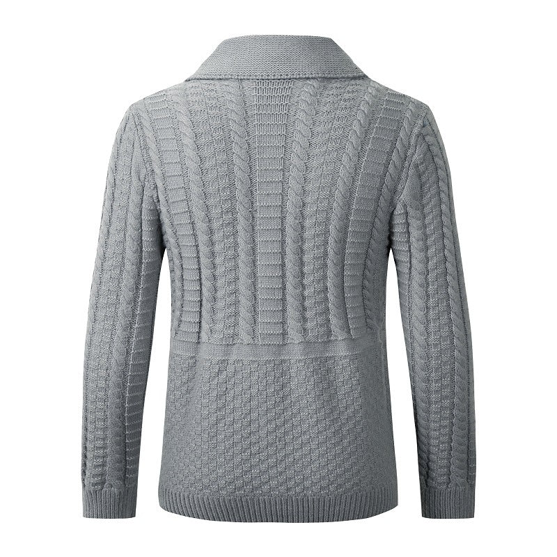Ladies fashion cardigan with versatile braided design Lune London
