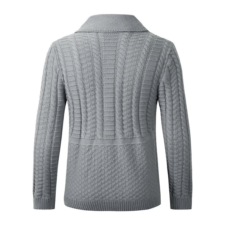 Ladies fashion cardigan with versatile braided design Lune London