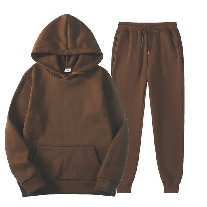 Women comfortable tracksuit set with kangaroo pocket and practical cuffs Lune London