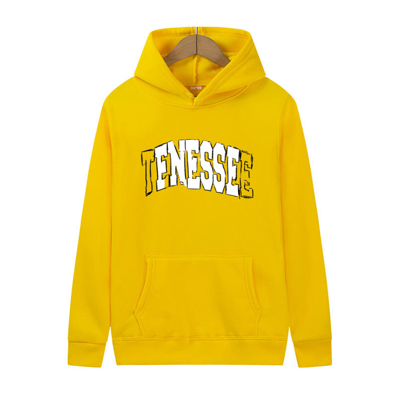 Women's hoodie with catchy print and practical kangaroo pocket Lune London