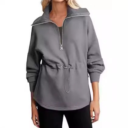 Casual hoodie for women with practical cord adjustment Lune London
