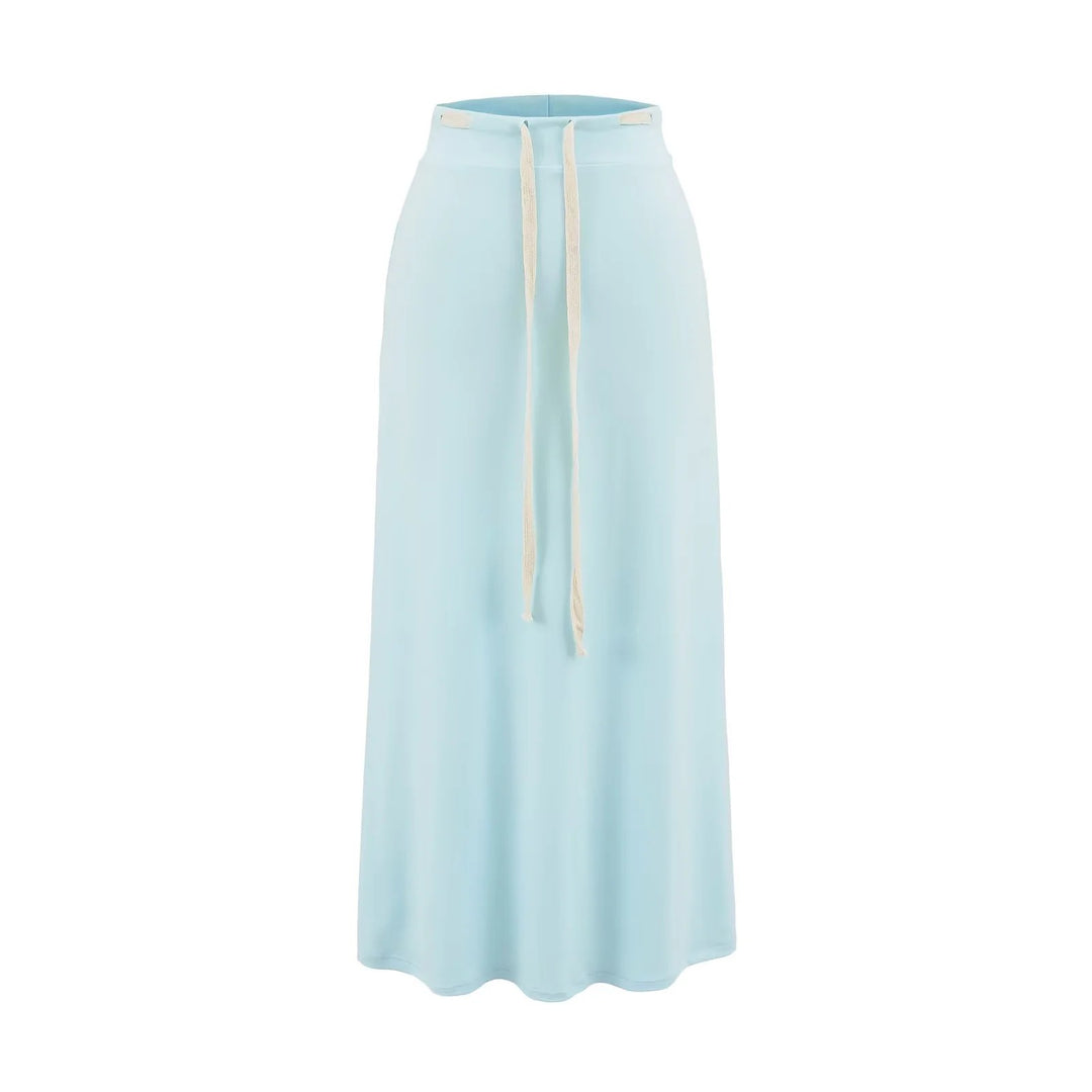 Lune London adjustable waist sporty maxi skirts for women